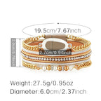 Geometry Multilayer Magnetic Bracelet B4009 - view 2