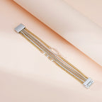 Geometry Multilayer Magnetic Bracelet B4009 - view 7