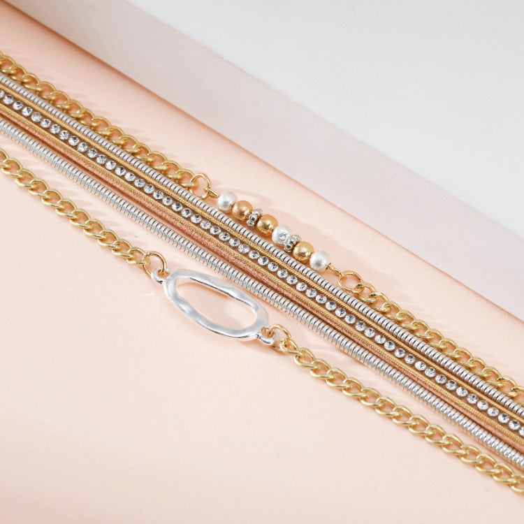 Geometry Multilayer Magnetic Bracelet B4009 - view 8