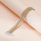 Geometry Multilayer Magnetic Bracelet B4009 - view 9