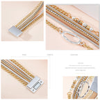 Geometry Multilayer Magnetic Bracelet B4009 - view 5