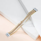 Geometry Multilayer Magnetic Bracelet B4009 - view 6