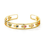 Fatima Palm Cubic Zirconia Bracelet B4032