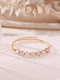Natural Stone Wrap Cuff Bracelet B4078 - view 6