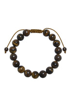 Tiger Eye Braided Shamballa Bracelet B4111-12MM - view 9