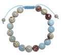 Shoushan Stone Braided Bracelet B4152-Shoushan - 10MM