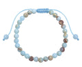 Shoushan Stone Braided Bracelet B4152-Shoushan - 6MM