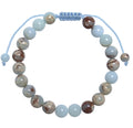 Shoushan Stone Braided Bracelet B4152-Shoushan - 8MM