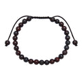 Brecciated Jasper Stone Braided Bracelet B4154-Brecciated-Jasper - 6MM