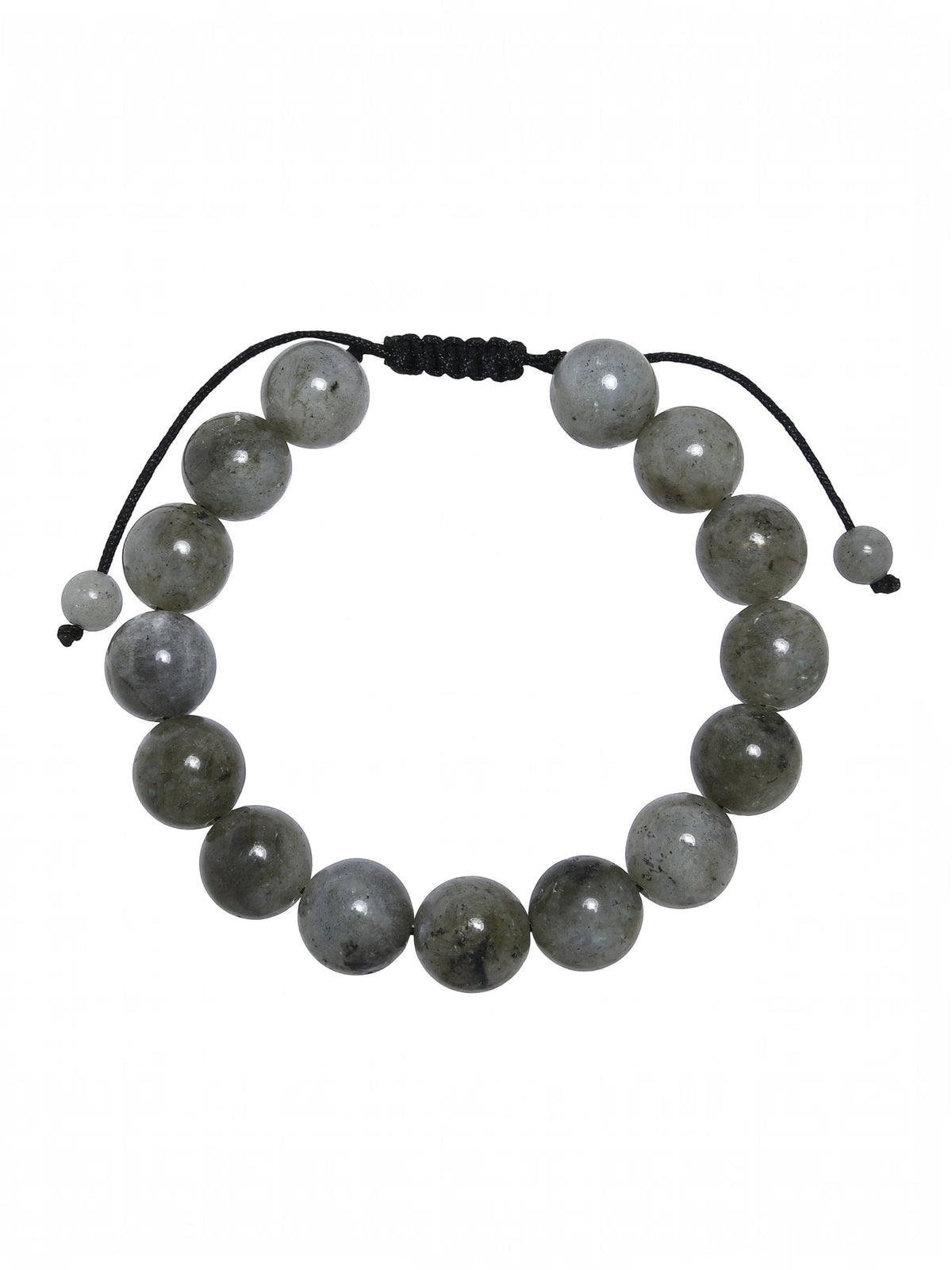 Labradorite Stone Braided Bracelet B4161-Labradorite - 12MM