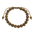 Woodenline Jasper Stone Braided Bracelet B4163-Woodenline-Jasper - 8MM