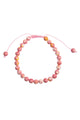 6MM Pink Yellow Rain Color