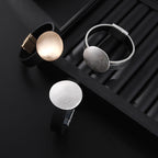 Round Vegan Leather Magnetic Bracelet B4184 - view 7