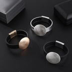 Round Vegan Leather Magnetic Bracelet B4184 - view 9