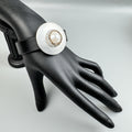 Geometric Leather Snap Bracelet B4234 - view 6