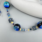 Lantern Glass Braided Bracelet B4238