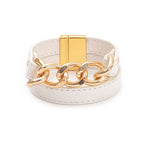 Double Layer Large Chain Bracelet B4251