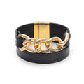 Double Layer Large Chain Bracelet B4251