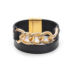 Double Layer Large Chain Bracelet B4251