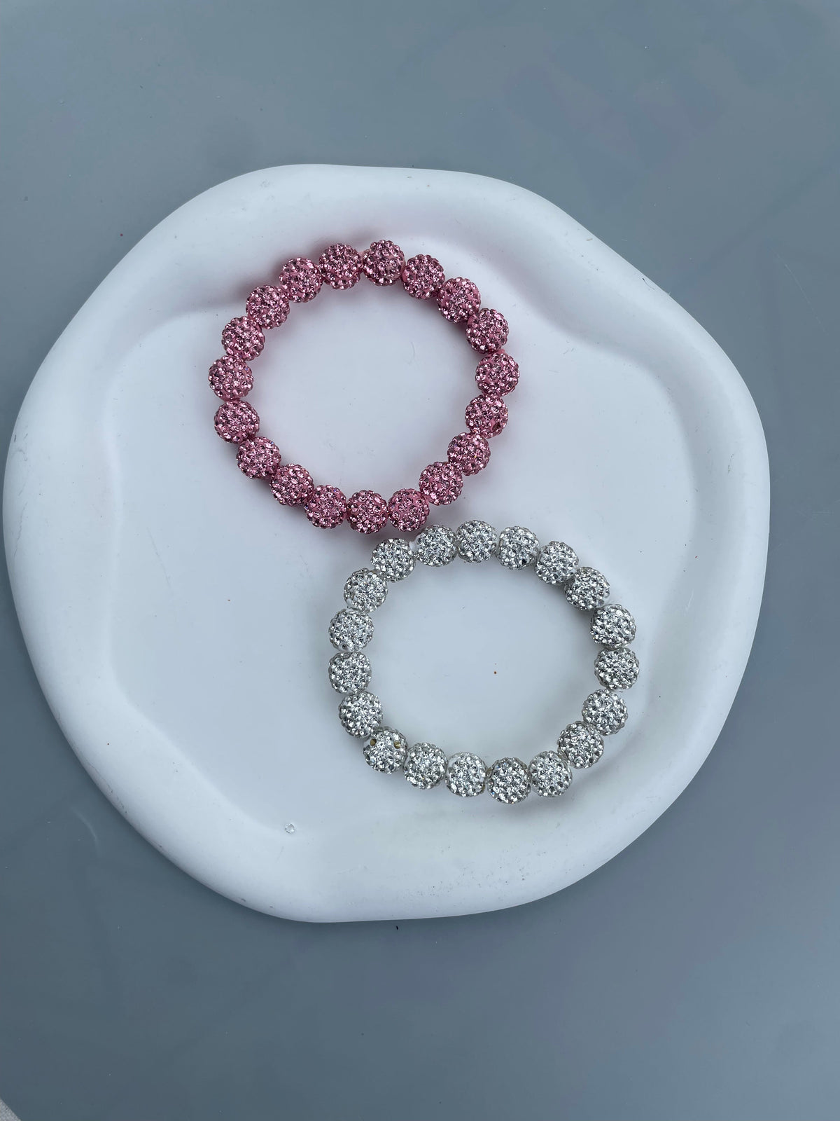 Rhinestone Ball Bracelet B4253