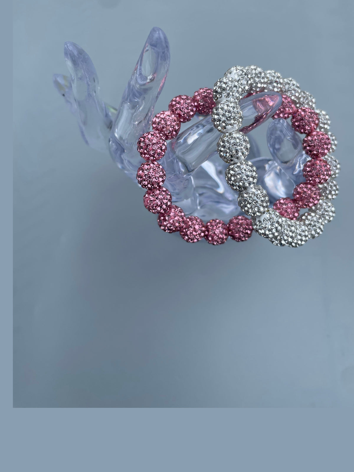 Rhinestone Ball Bracelet B4253