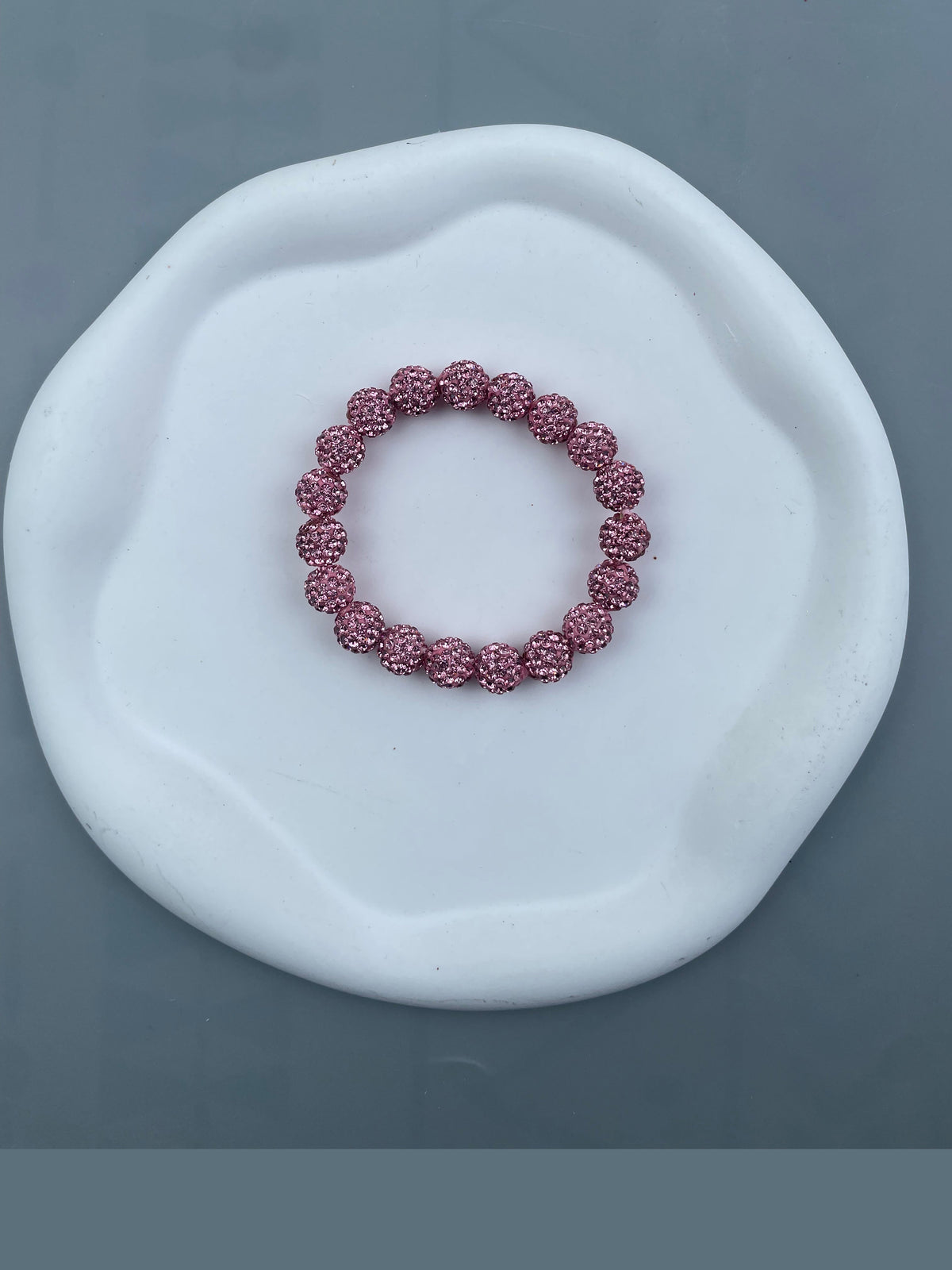 Rhinestone Ball Bracelet B4253