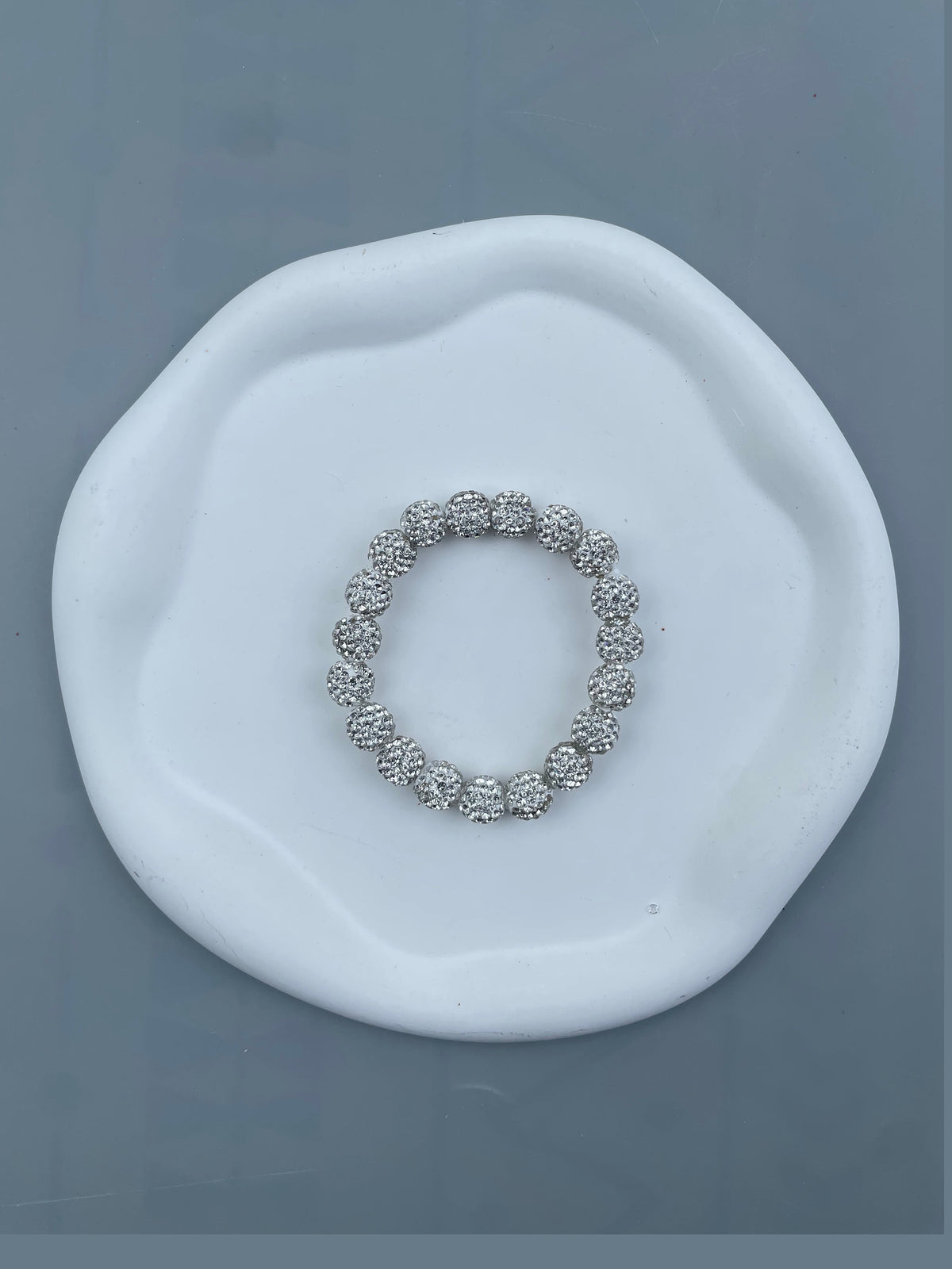 Rhinestone Ball Bracelet B4253