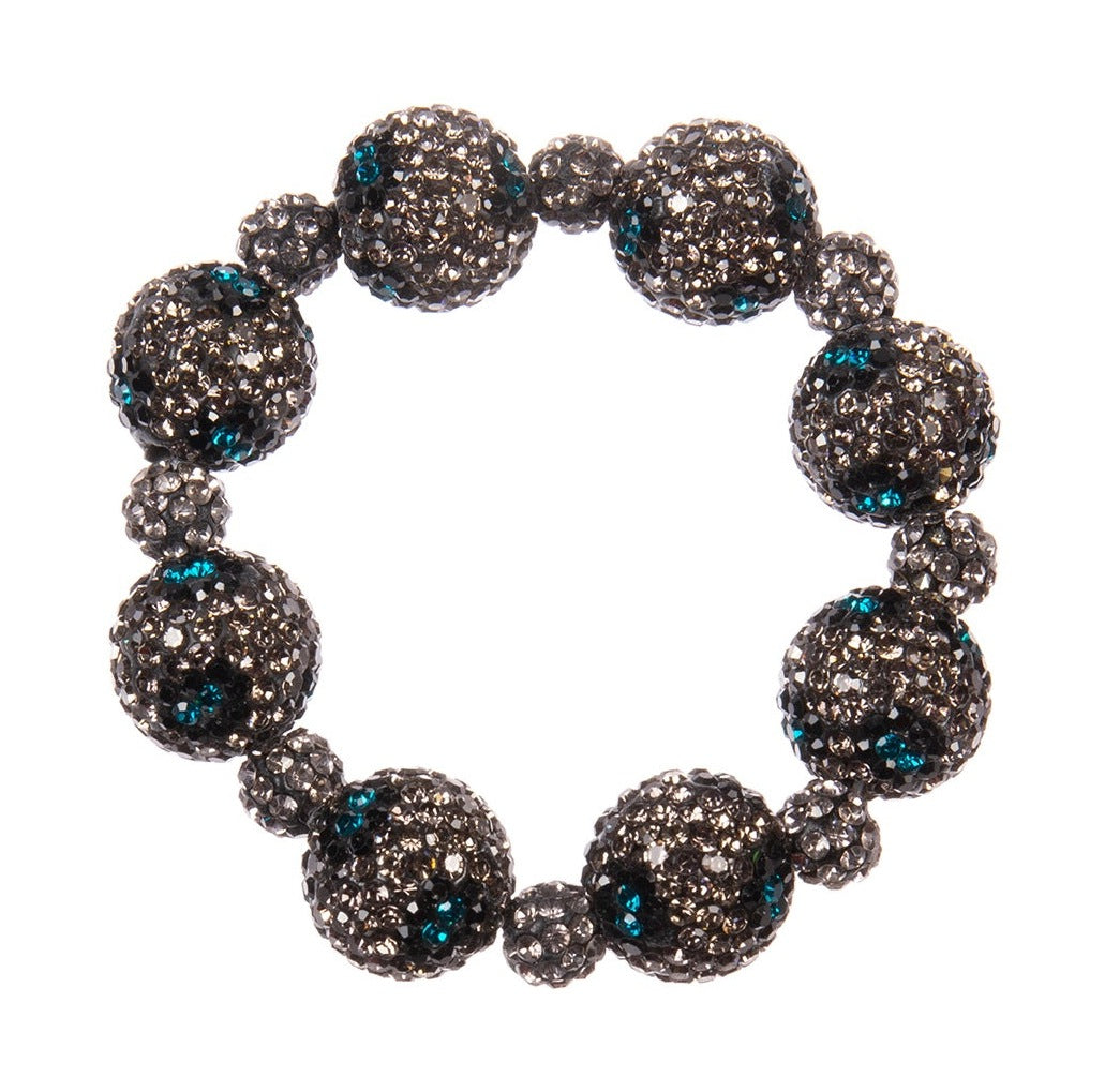 Crystal Rhinestone Bracelet B4256-Grey
