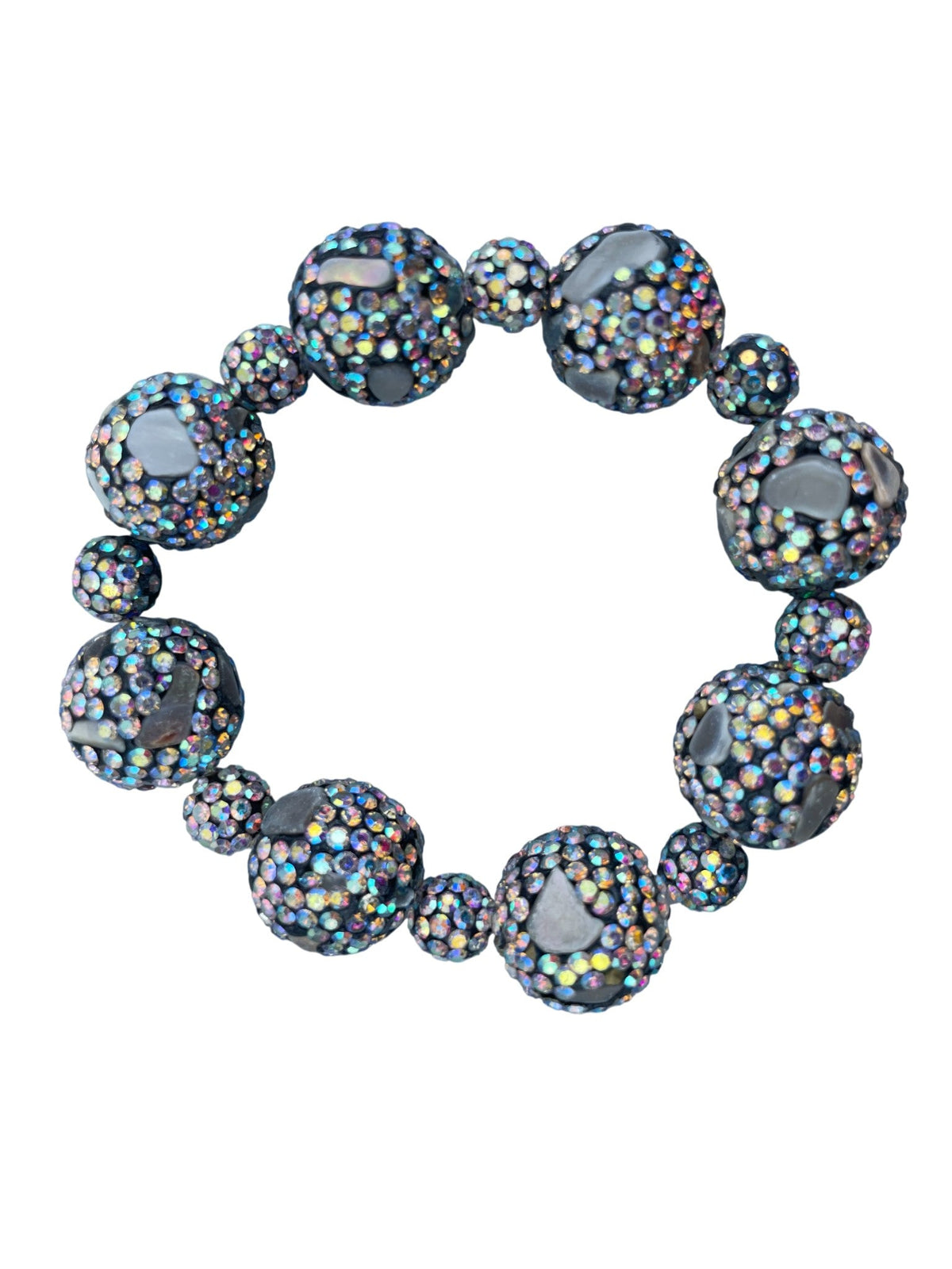 Rhinestone Sphere Bracelet B4257