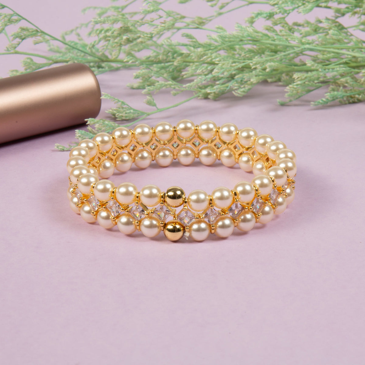Bohemian Style Cubic Zirconia Bracelet B4305