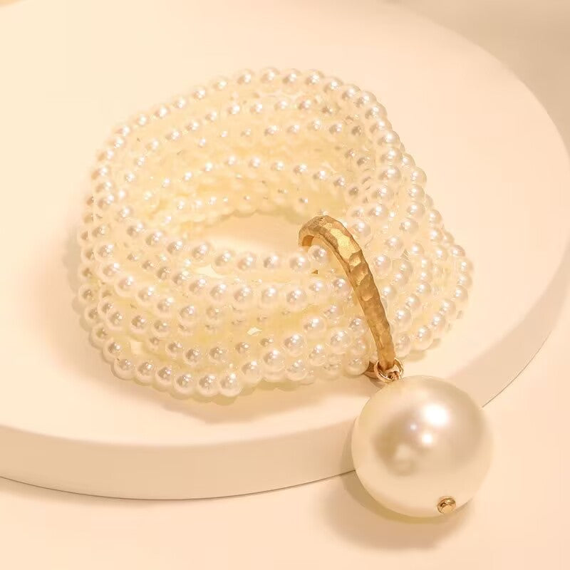 Multi Layer Glass Beads Bracelet B4309