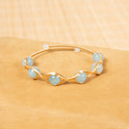 Mixed-Stone Copper Handmade Bracelet B4333 - view 10