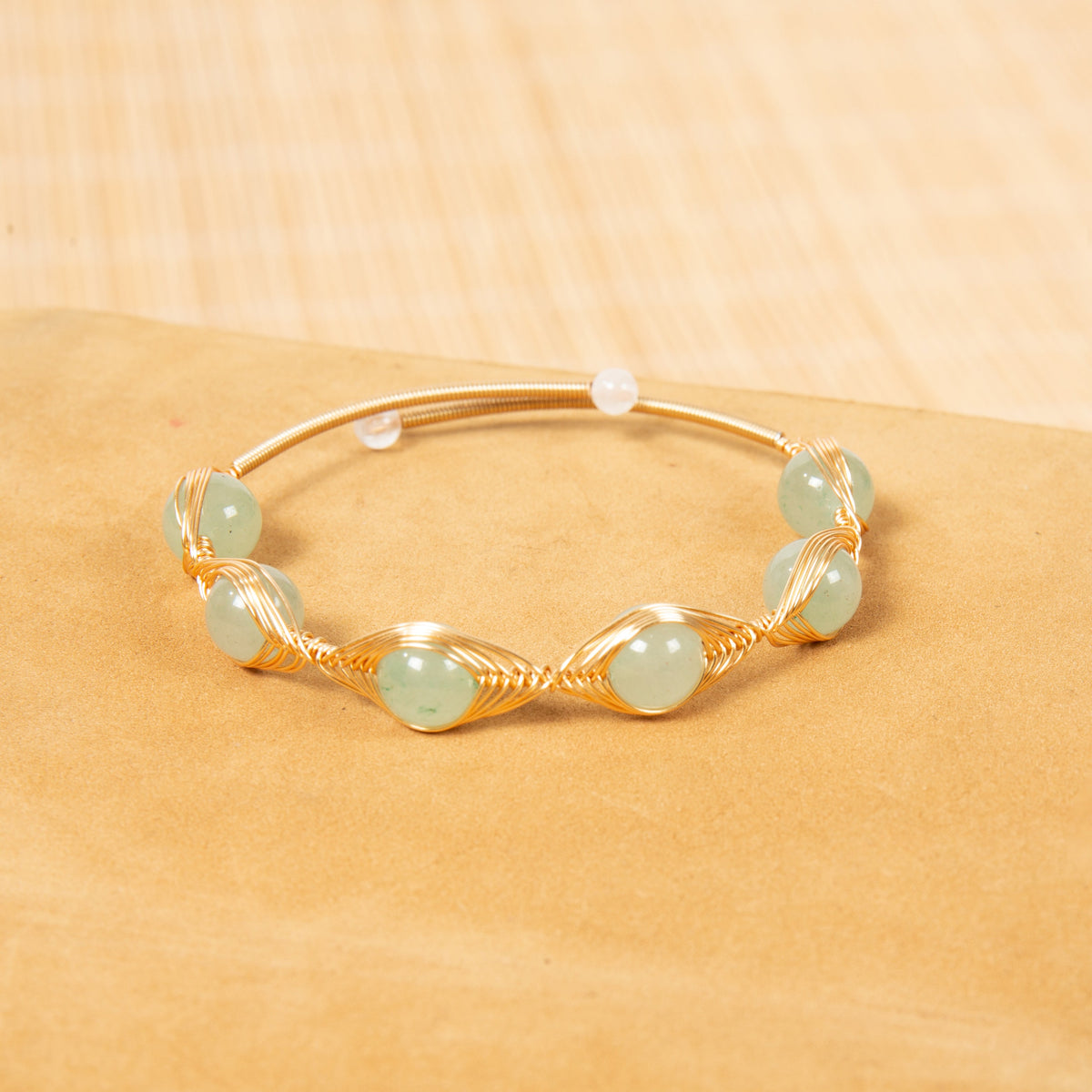 Mixed-Stone Copper Handmade Bracelet B4333 - view 5