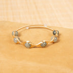 Mixed-Stone Copper Handmade Bracelet B4333 - view 2
