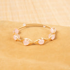 Mixed-Stone Copper Handmade Bracelet B4333 - view 9