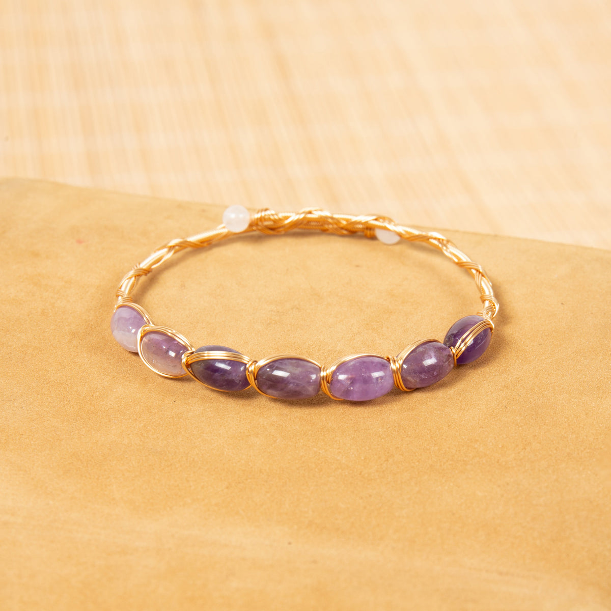 Bohemian Natural Stone Handmade Bracelet B4337 - view 2