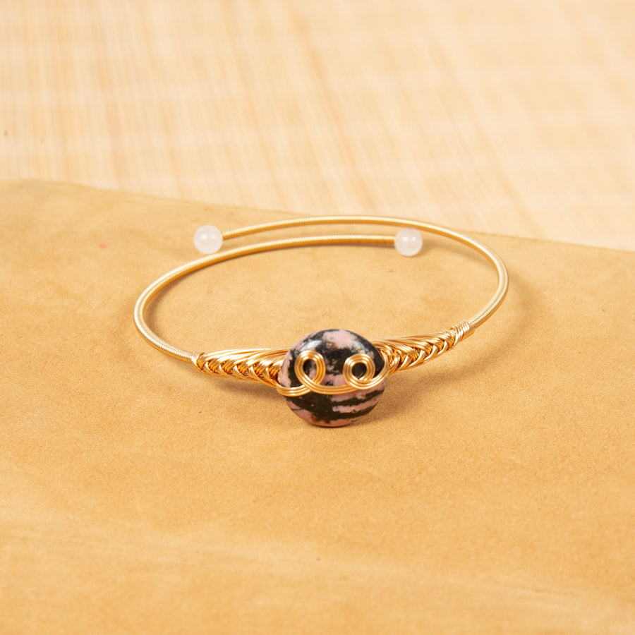 Various Stones Handmade Bracelet B4338