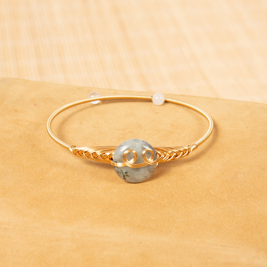 Various Stones Handmade Bracelet B4338
