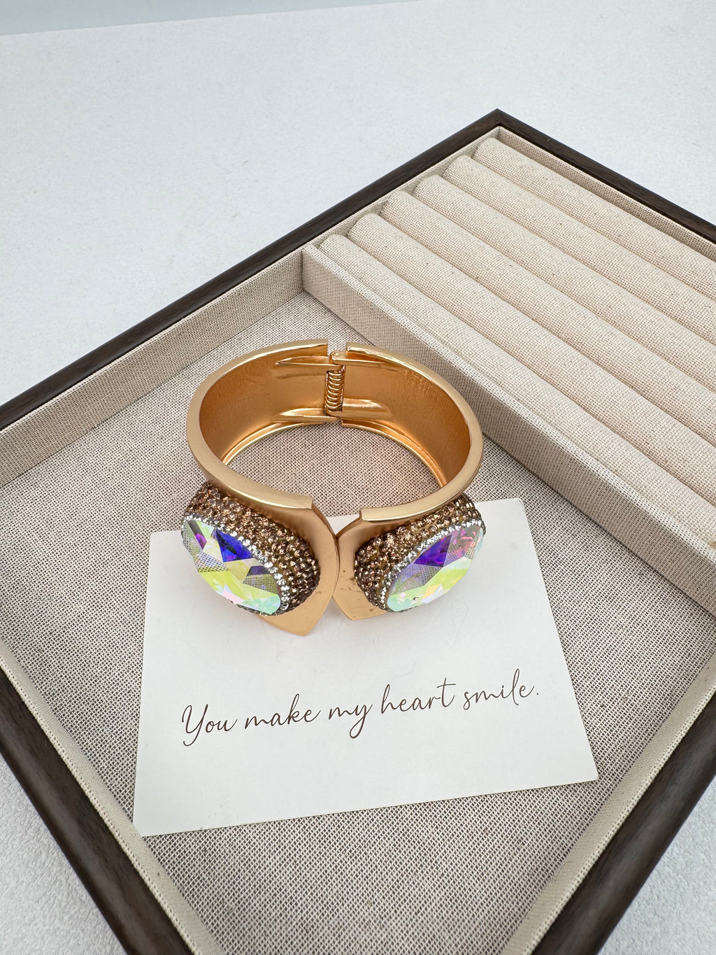 Crystal Stone Bracelet B4368 - view 2