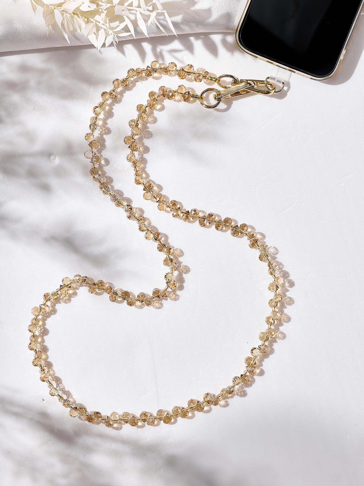 Crystal Bead Neck Lanyard BC5647