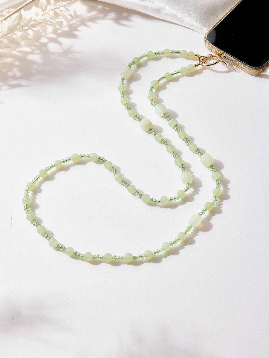 Mixed-Stone Neck Lanyard BC5662