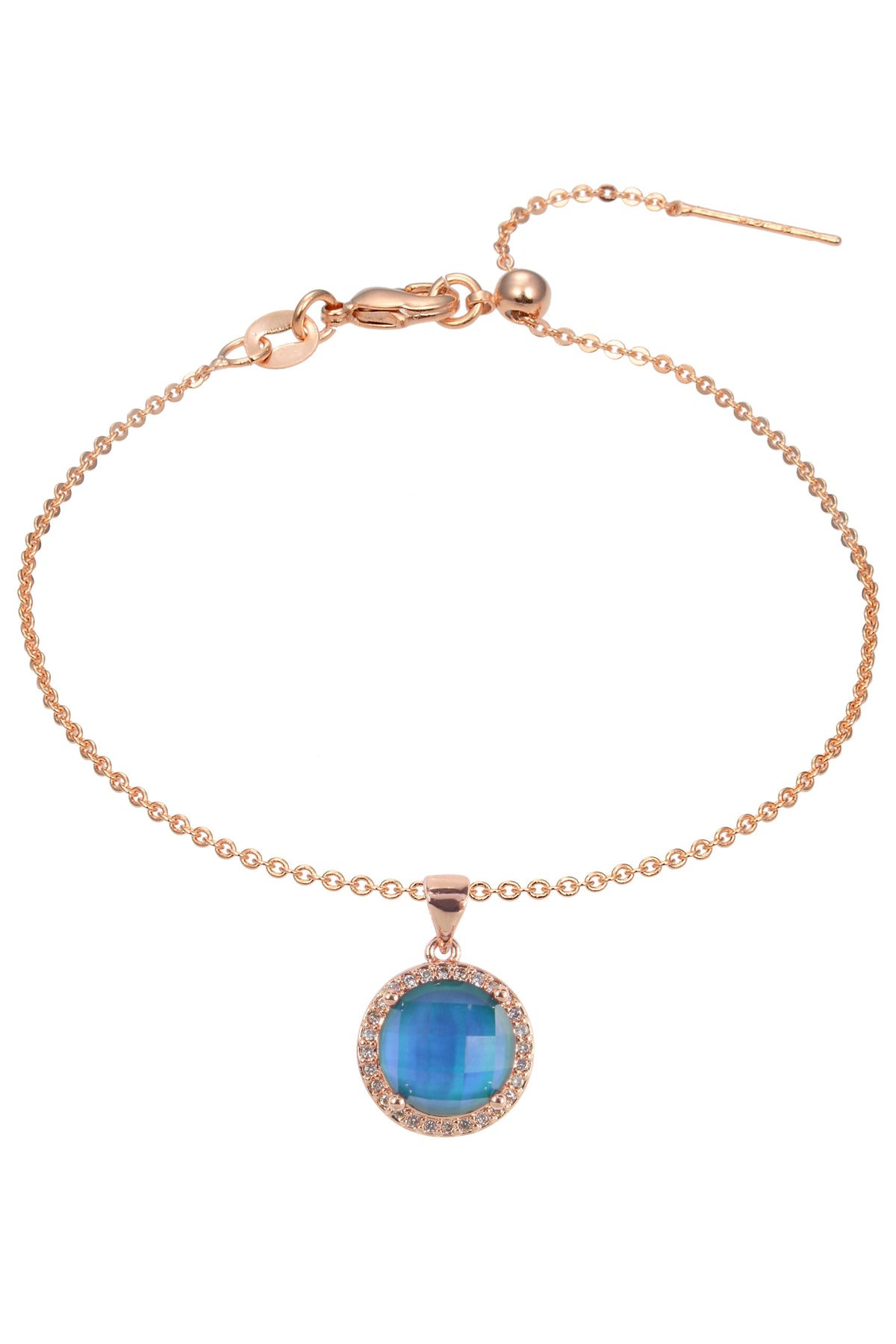 Gem Zircon Pendant For Bracelet BP0575
