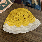 Ruffle Lace Fisherman Hat C0127