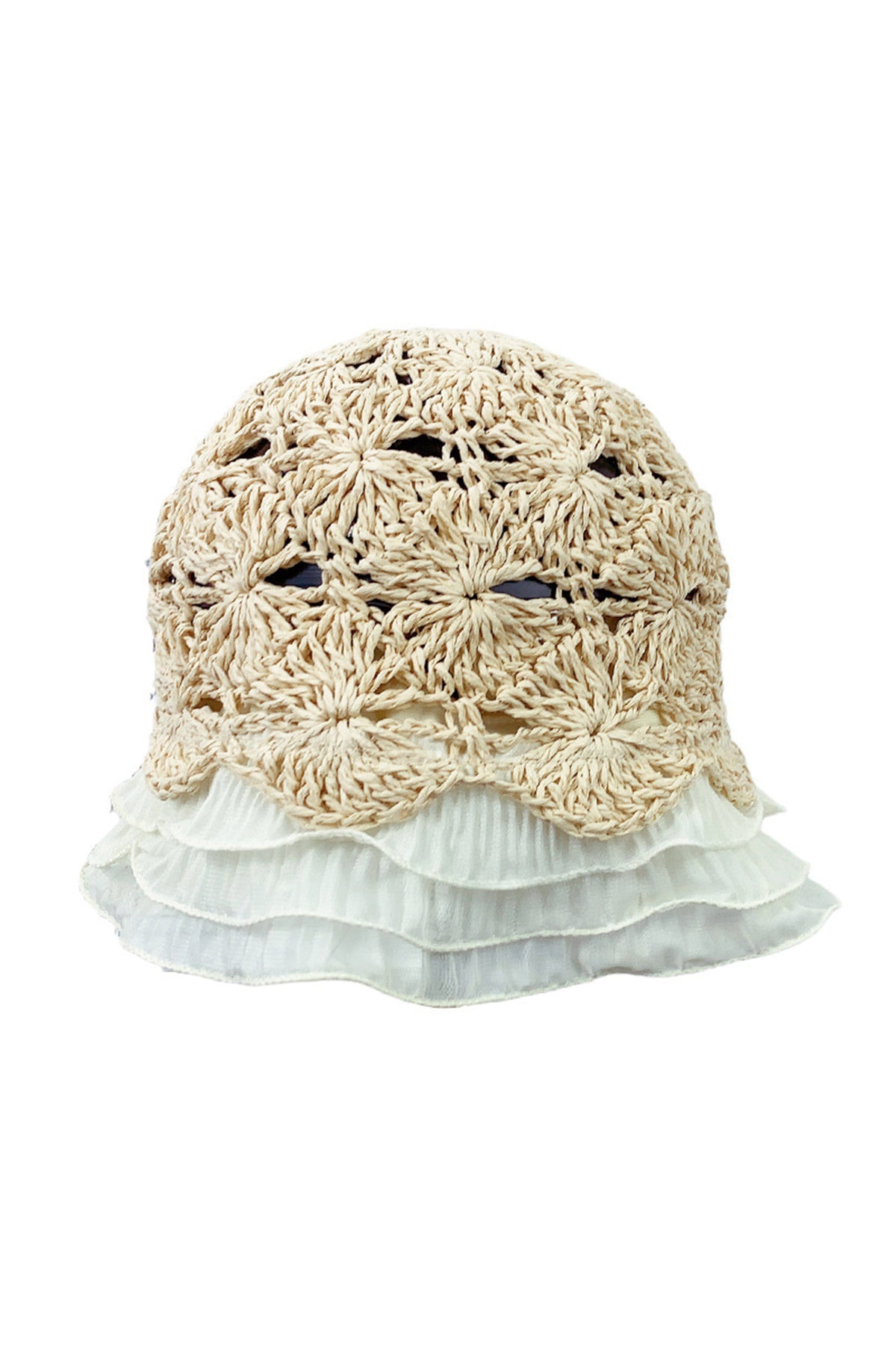 Ruffle Lace Fisherman Hat C0127