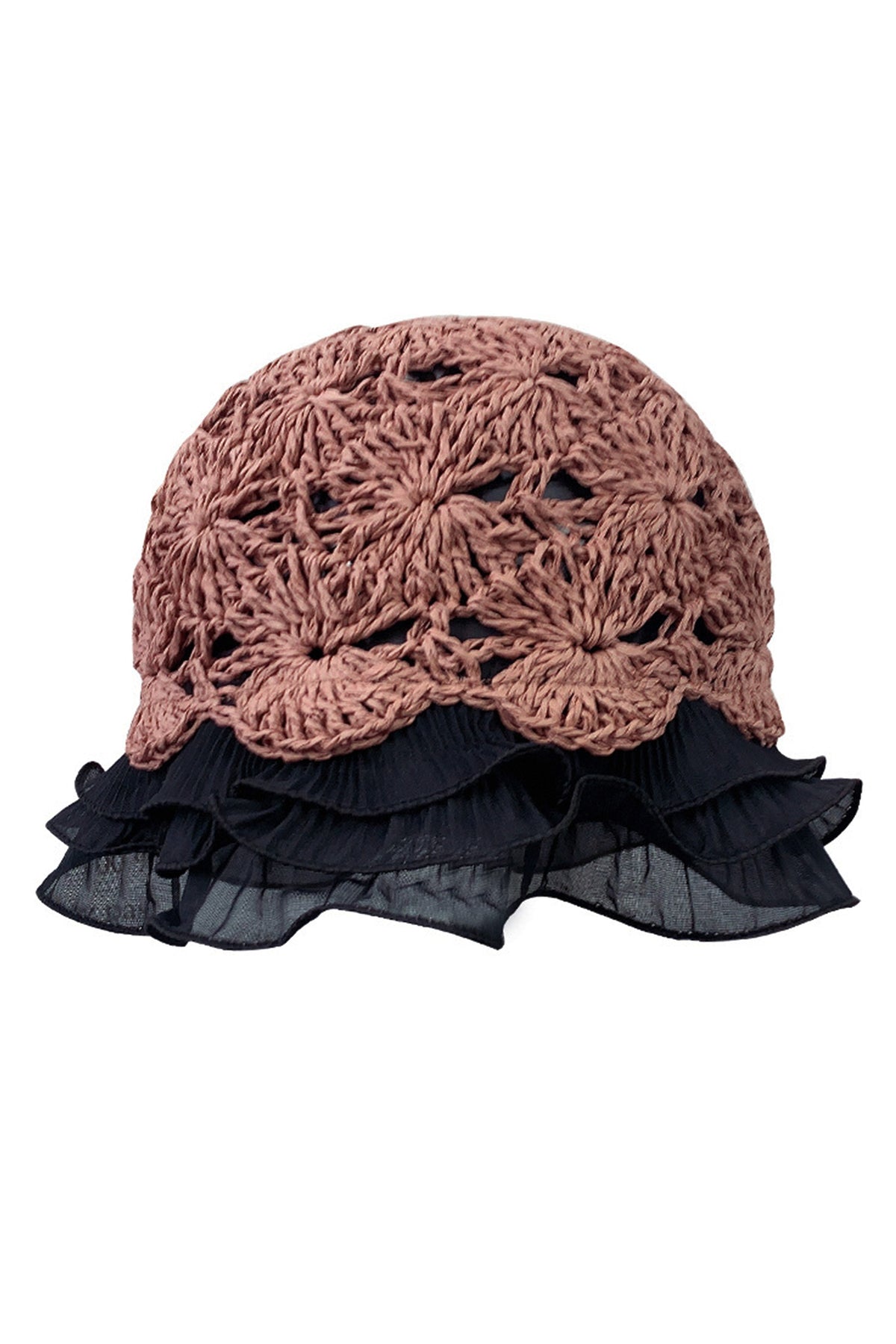 Ruffle Lace Fisherman Hat C0127