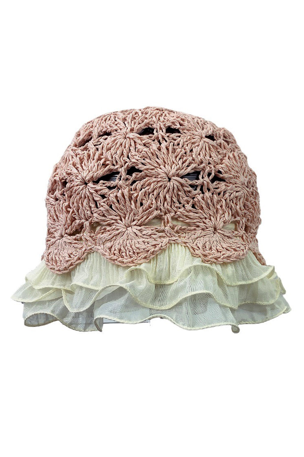 Ruffle Lace Fisherman Hat C0127