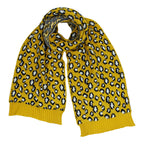 Animal Pattern Scarf Beanie Set C0237