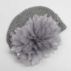Hollow Floral Knitted Baby Beanie C0242