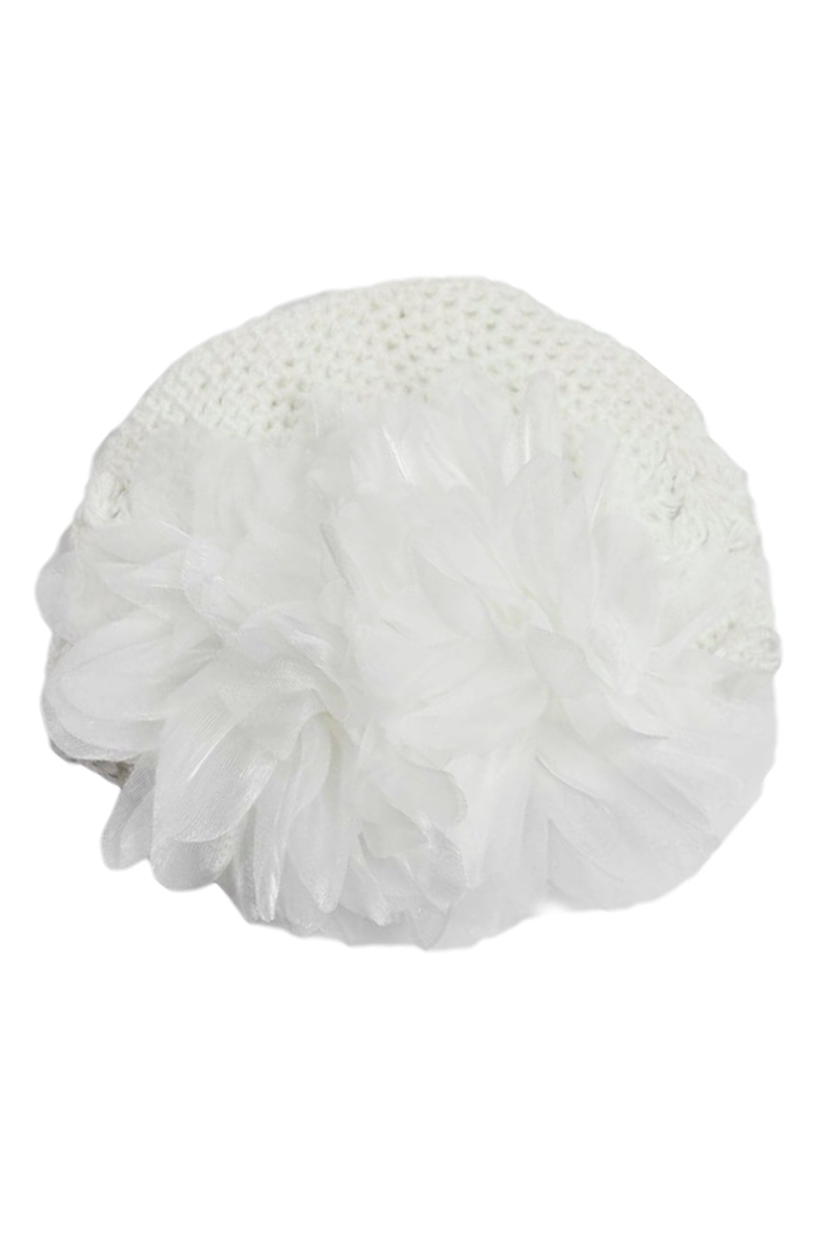 Hollow Floral Knitted Baby Beanie C0242