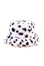 Spotted Pattern Plush Fisherman Hat C0288